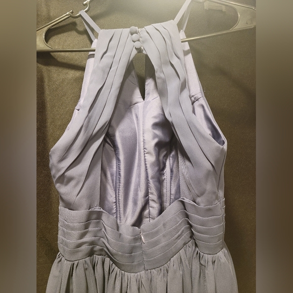 Bridesmaid dress, gray, size 4. - Picture 4 of 7